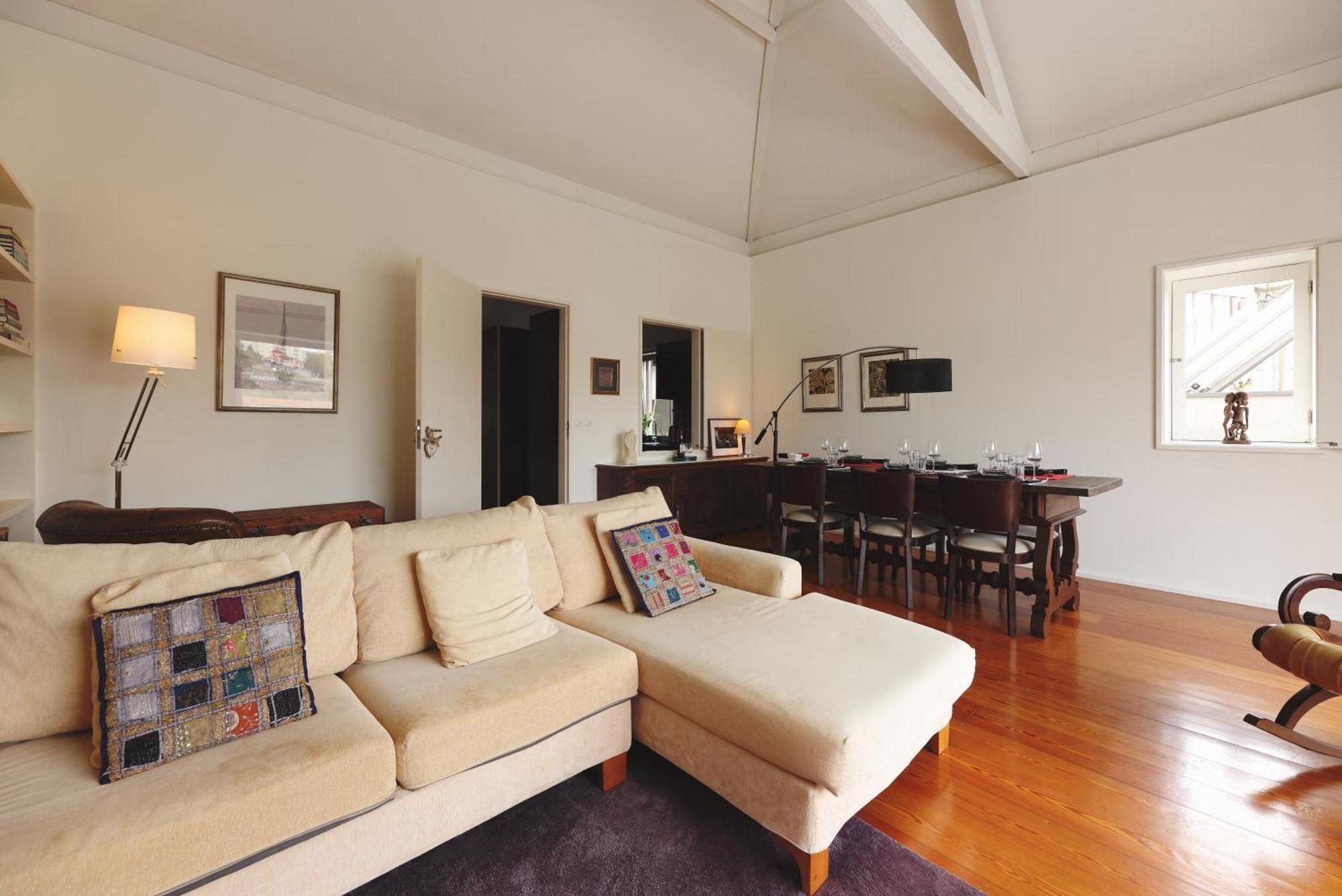 Boavista Sunlit Duplex With Terrace Apartment Porto Luaran gambar